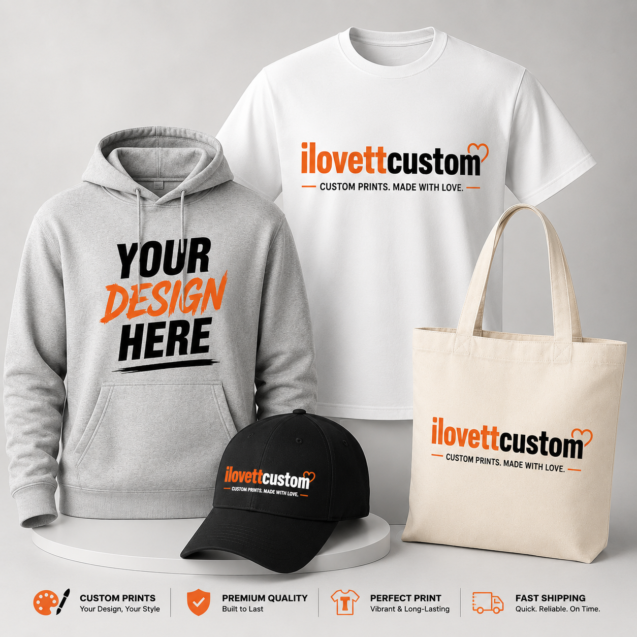 Custom DTF Transfers By Size